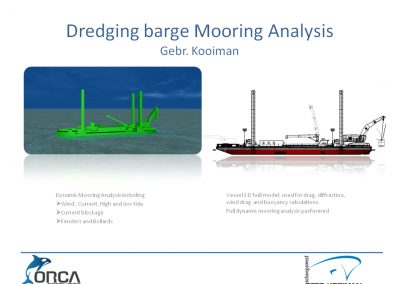 Dredging Barge Mooring Analysis