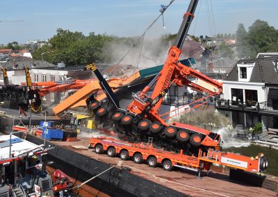 Alphen a/d Rijn crane accident