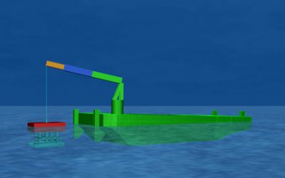 OWF Norther Offshore Wind Farm – Trencher launch and recovery