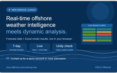ORCA Marine Forecast (OMF) Service